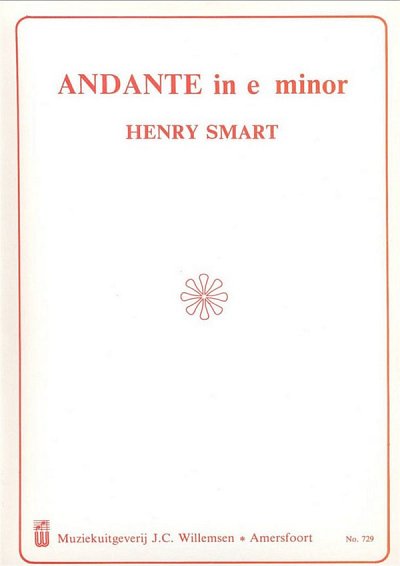H. Smart: Andante in E minor, Org