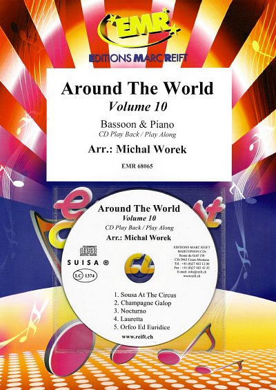 M. Worek: Around The World Volume 10, FagKlav (+CD)