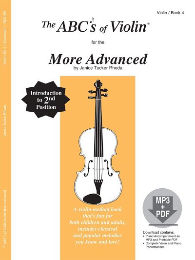 J. Tucker Rhoda: The ABC's of Violin 4, Viol (+Onl)