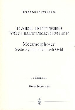 C. Ditters v. Ditter: Metamorphosen  6 Sinfonie, Sinfo (Stp)