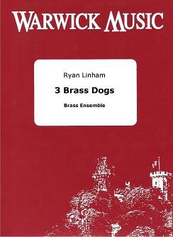 3 Brass Dogs