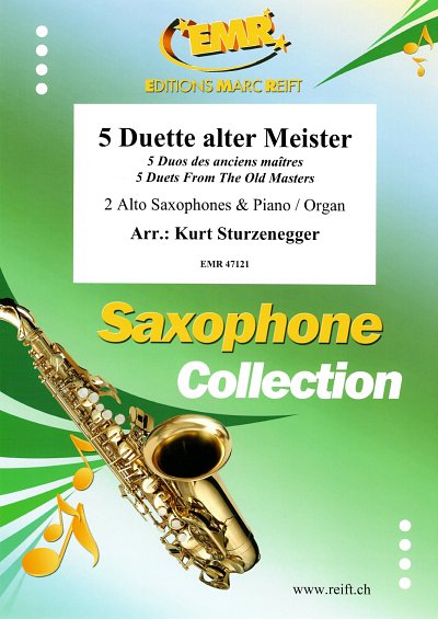 K. Sturzenegger: 5 Duets from The Old Masters, 2AsaxKlav/Or