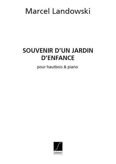Souvenir D'Un Jardin D'Enfance, ObKlav (Part.)