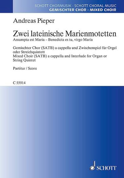 DL: A. Pieper: Zwei lateinische Marienmotetten (Chpa)
