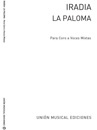 S. de Yradier: La Paloma, Gch (Part.)