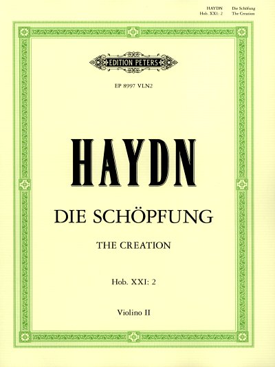 J. Haydn: Die Schöpfung Hob XXI:2, 3GesGchOrch (Vl2)