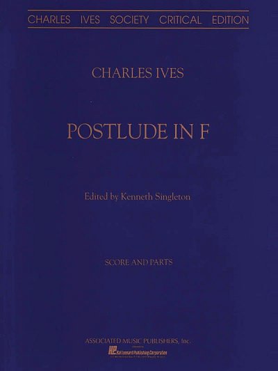 K. Singleton: Postlude In F Orchestra Sc&Ptcritical Edition