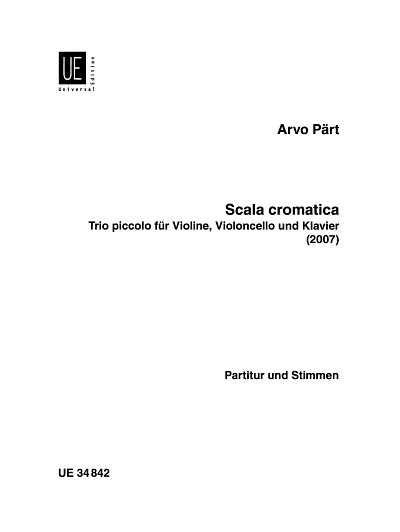 A. Pärt: Scala cromatica für Violine, Violo, VlVcKlv (Pa+St)