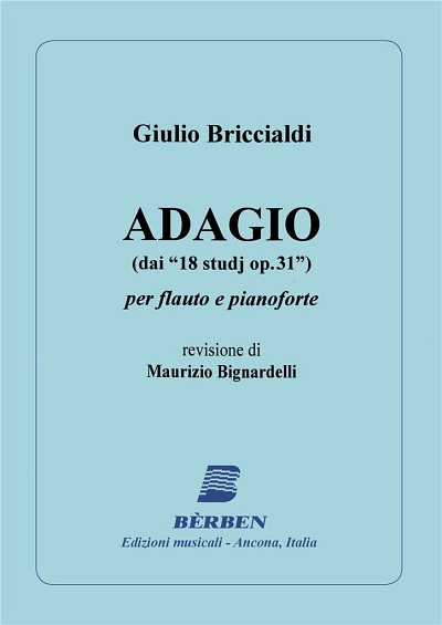 G. Briccialdi: Adagio Floete Und Klavier, FlKlav (Part.)