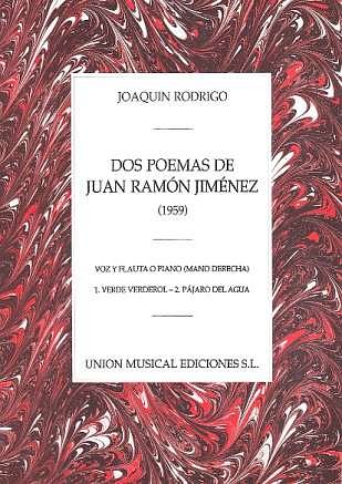J. Rodrigo: Dos Poemas De Juan Ramon Jimenez, FlKlav (Part.)