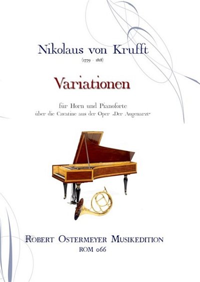 Krufft Nikolaus Von: Variationen für Klavier und Horn F-Dur