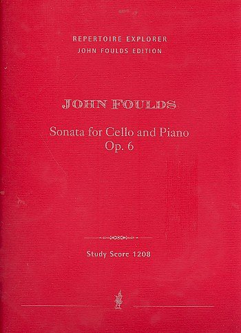 J. Foulds: Sonata op. 6