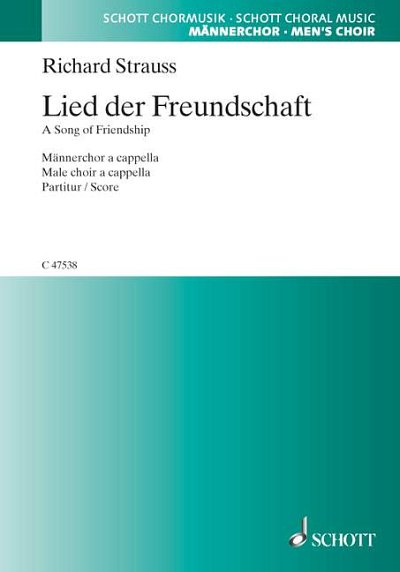 S. Richard: Drei Männerchöre op. 45/2 , Mch4 (Chpa)
