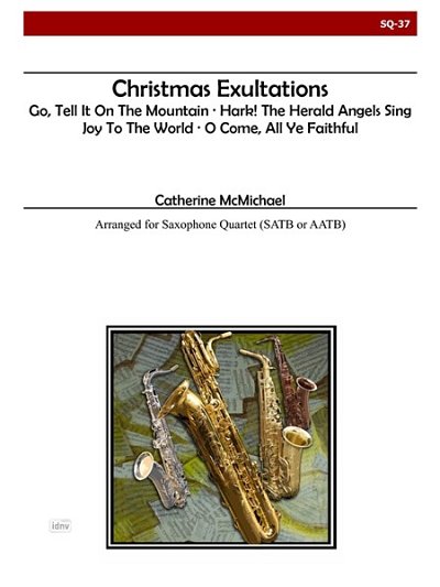 Christmas Exultations, 4Sax (Bu)