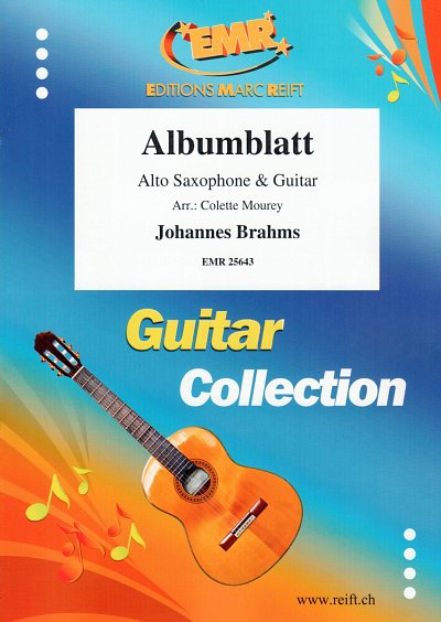 J. Brahms: Albumblatt, ASaxGit