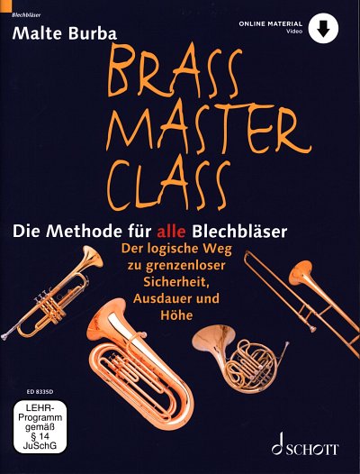 M. Burba: Brass Master Class, 1Blech (+Onl)