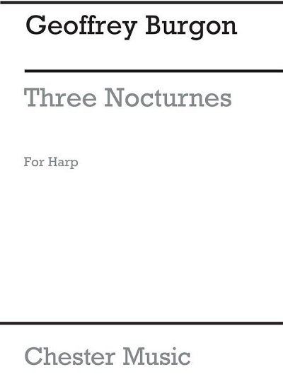 G. Burgon: Three Nocturnes For Harp, Hrf