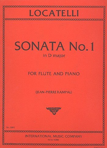 Sonata N. 1 Re (Rampal), Fl