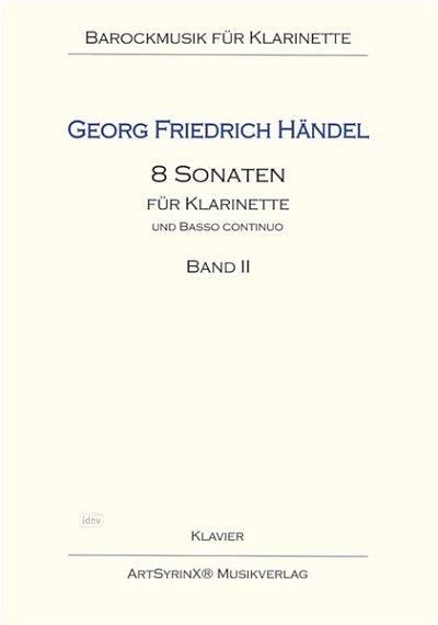 G.F. Händel: 8 Sonaten, KlarKlv (Klavpa)