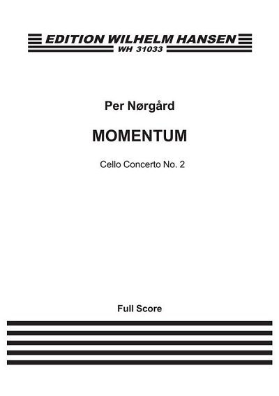P. Nørgård: Momentum - Cello Concerto No. 2, VcOrch (Part.)