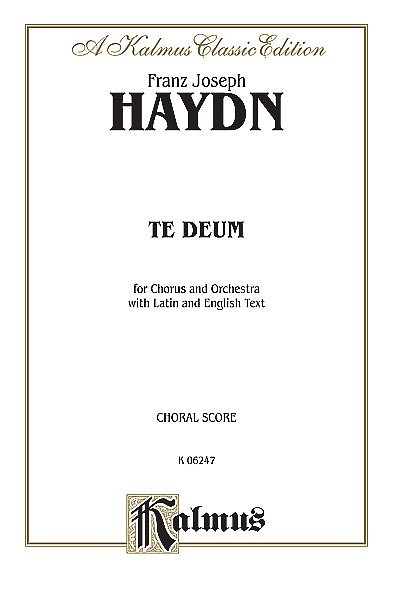 J. Haydn: Te Deum Laudamus, GchKlav (Bu)
