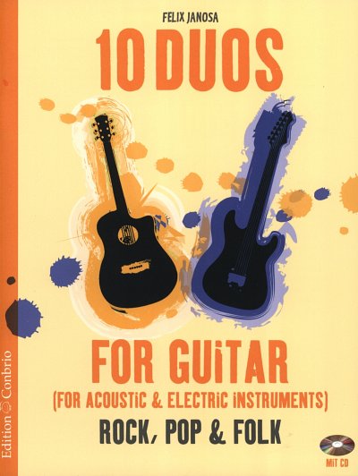 F. Janosa: 10 Duos for Acoustic & Electric Guitar, 2Git