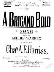 DL: L.W.C.A. Harriss: A Brigand Bold, GesKlav