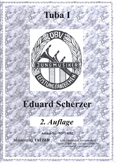 E. Scherzer: Etüden und Vortragsstücke 1, Tb