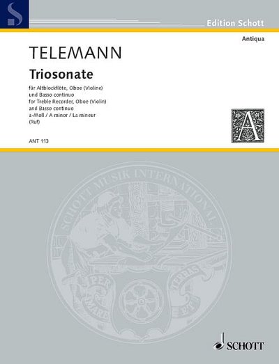 G.P. Telemann: Triosonata a minor