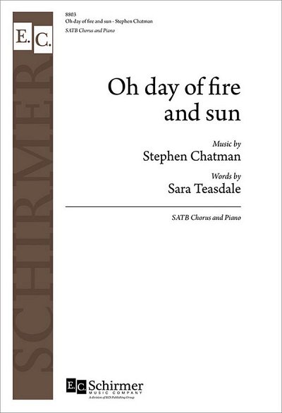 S. Chatman: Oh day of fire and sun, GchKlav (Part.)