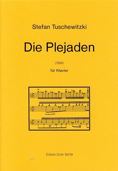 T. Stefan: Die Plejaden, Klav (Part.)