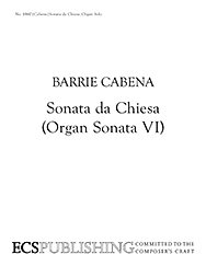 B. Cabena: Sonata da Chiesa, Org