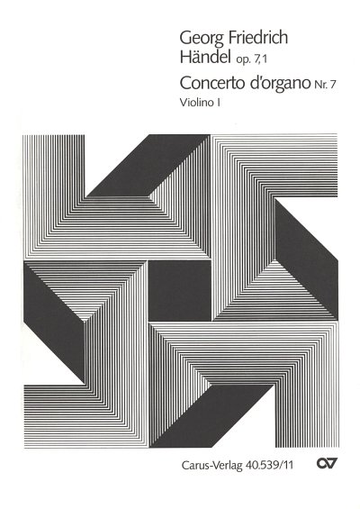 G.F. Haendel: Concerto d'organo Nr. 7 in B (Orgelkonzert Nr.