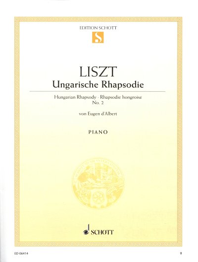 F. Liszt: Ungarische Rhapsodie , Klav