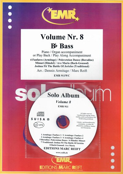 M. Reift: Solo Album Volume 08, TbBKlv/Org (+CD)