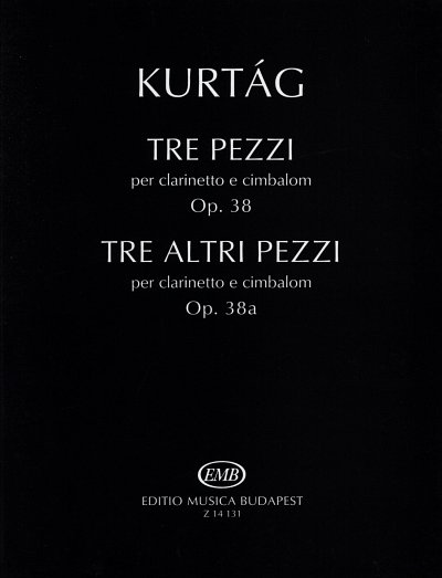 G. Kurtág: Tre pezzi - Tre altri pezzi op. 38-38a (Sppa)