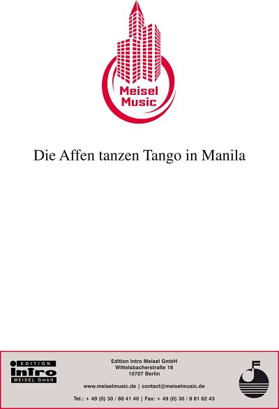 DL: W. Rosen: Die Affen tanzen Tango in Manila, GesKlav