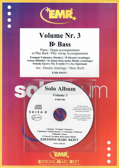 M. Reift: Solo Album Volume 03, TbBKlv/Org (+CD)