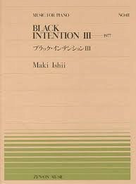 I. Maki: Black Intention III Nr. 411, Klav