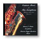 Contest Solos for Alto Saxophone, Blaso (CD)