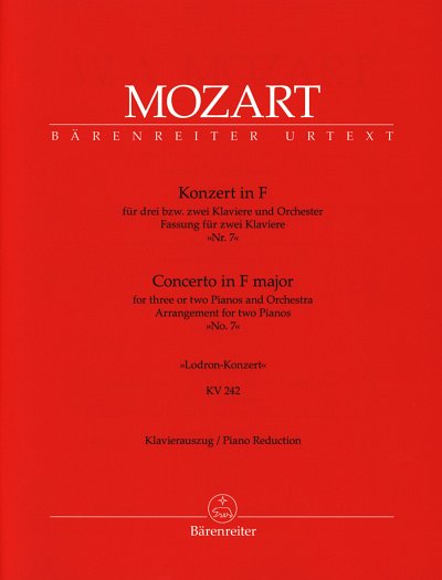 W.A. Mozart: Konzert Nr. 7 F-Dur KV 242 