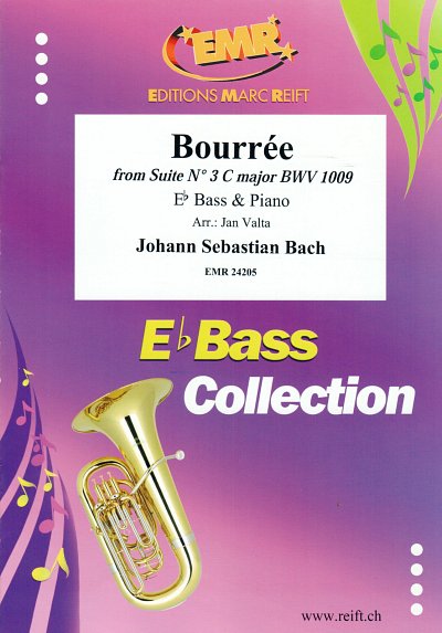 J.S. Bach: Bourree, TbEsKlav