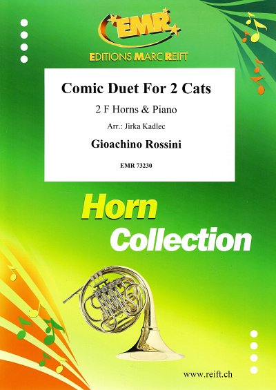 DL: G. Rossini: Comic Duet For 2 Cats, 2HrnKlav