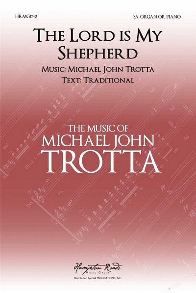 M.J. Trotta: The Lord is My Shepherd, FchKlav (Chpa)