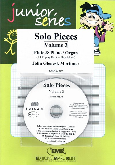 J.G. Mortimer: Solo Pieces Vol. 3, FlKlav/Org (+CD)