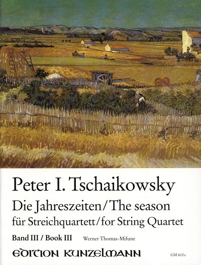 P.I. Tschaikowsky: Die Jahreszeiten 3, 2VlVaVc (Stsatz)