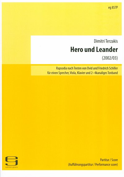 AQ: D. Terzakis: Hero und Leander (Part.) (B-Ware)