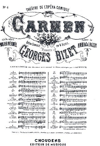 G. Bizet: Carmen- Air No.4 Parle-Moi de Ma Mere (Bu)