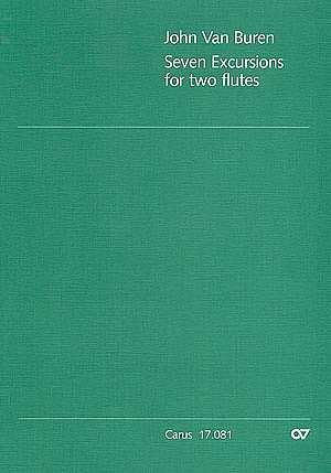 Buren, John Van: Seven Excursions for two flutes (1986)