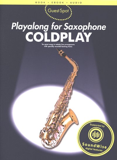 Coldplay: Playalong for Saxophone: Coldplay, Asax (+medonl)